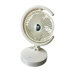 GENERICO - Ventilador De Escritorio recargable - Usb Plegable