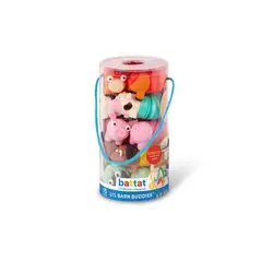 BATTAT - Set de 05 tubos sensoriales modelo granja