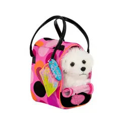 PUCCI PUPS - Perro bichon frise con cartera de puntos