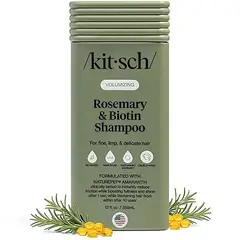 KITSCH - Shampoo líquido voluminizador de romero y biotina