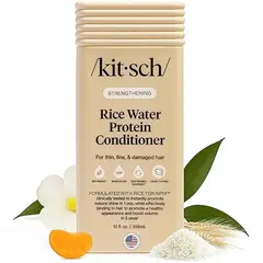 KITSCH - Acondicionador fortalecedor con proteína de agua de arroz