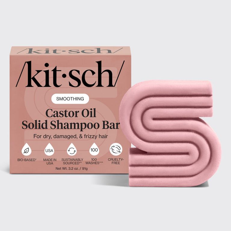 Shampoo sólido en barra con aceite de ricino