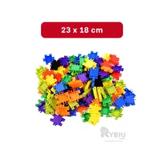 GENERICO - BLOQUES DIDACTICOS Y ADAPTABLES MULTICOLOR Y+GIFT MINIAGENDA