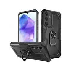 GENERICO - CASE ARMADURA PARA SAMSUNG S25FE - NEGRO