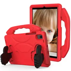 FUNDAANTIGOLPES - Funda de Goma con Diseño Like para Tablet Samsung Galaxy tab A11 plus 11 ROJO