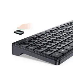 UGREEN - Combo MK006 35740 Teclado Mouse Inalámbrico 4000 Dpi