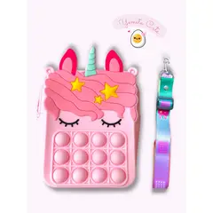 GENERICO - CARTERA MORRAL MINI - SILICONA PARA NIÑOS