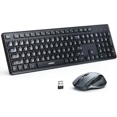 UGREEN - Combo Teclado Mouse MK006 35740 Inalambrico 4000 Dpi