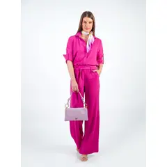 MICHELLE BELAU - HAILEY - PANTALÓN CORTE RECTO CON LAZO
