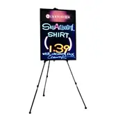 OEM - Pizarra LED Publicitaria Acrílica con Soporte