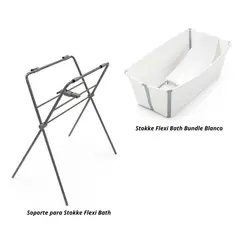 STOKKE - PACK SOPORTE DE PIE + FLEXI BATH BUNDLE + NEWBORN SUPPORT