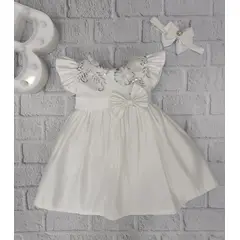 BANNITAS - VESTIDO DE FIESTA PARA NIÑAS LETIZIA PERLA T10