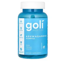 GOLI NUTRITION - Goli Ashwagandha Gummies - 60 gomitas