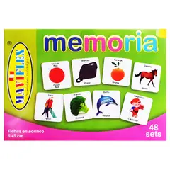 GENERICO - Juego de Memoria Didáctico 48 Piezas para Niños