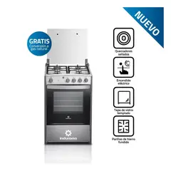 INDURAMA - Cocina 4 Hornillas Croma Coruña Qz