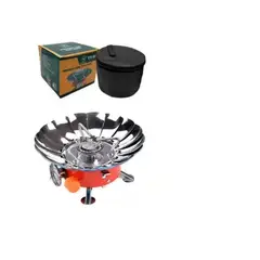 GENERICO - Estufa Portátil para Acampar a Gas Butano