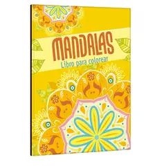 GENERICO - Libro Mandalas libro para colorear