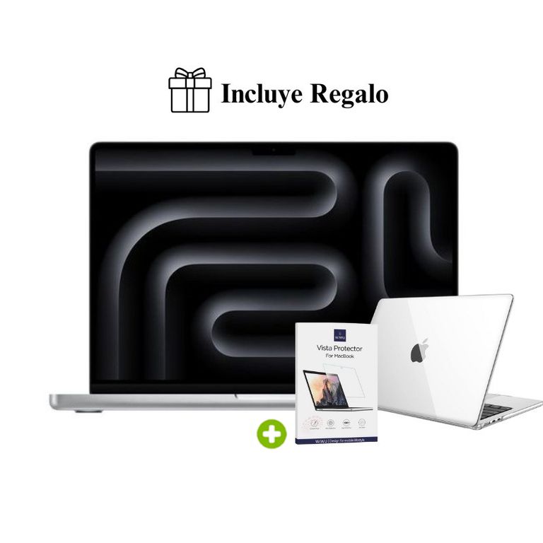 Macbook Pro 14″ M5 16GB RAM + 512GB SSD (Teclado Ingles) - Silver + Regalo