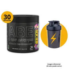 APPLIED NUTRITION - PRE ENTRENO ABE 30 SERVICIOS CON SHAKER - SOUR GUMMY BEAR