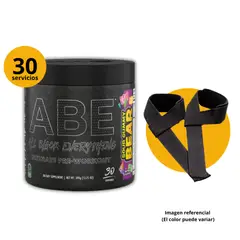 APPLIED NUTRITION - PRE ENTRENO ABE 30 SERVICIOS CON STRAPS - SOUR GUMMY BEAR