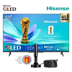 HISENSE - Televisor 50 QLED FHD 50Q4SV + Antena Digital