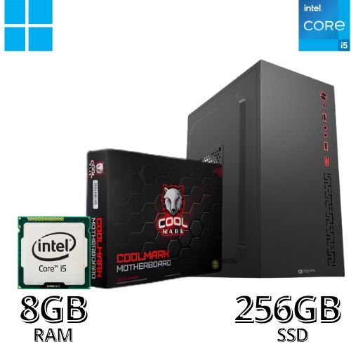 PC DE OFICINA CORE I5 8GB RAM 256GB SSD CON SISTEMA OPERATIVO