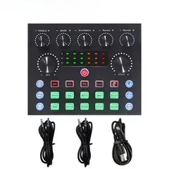 OEM - Consola De Sonido Stream Tiktok Mezcladora Equipo Poscast Live
