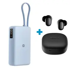 XIAOMI - Audífonos Redmi Buds 6 Play + Power Bank 20000 67W Cable Integrado