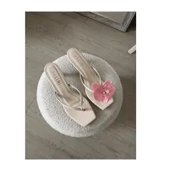 PALINI SHOES - Sandalia de vestir color hueso