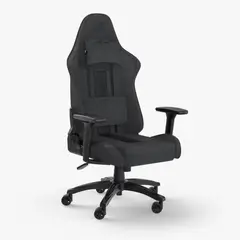 CORSAIR - Silla para juegos TC100 RELAXED - Fabric - Gris y negro