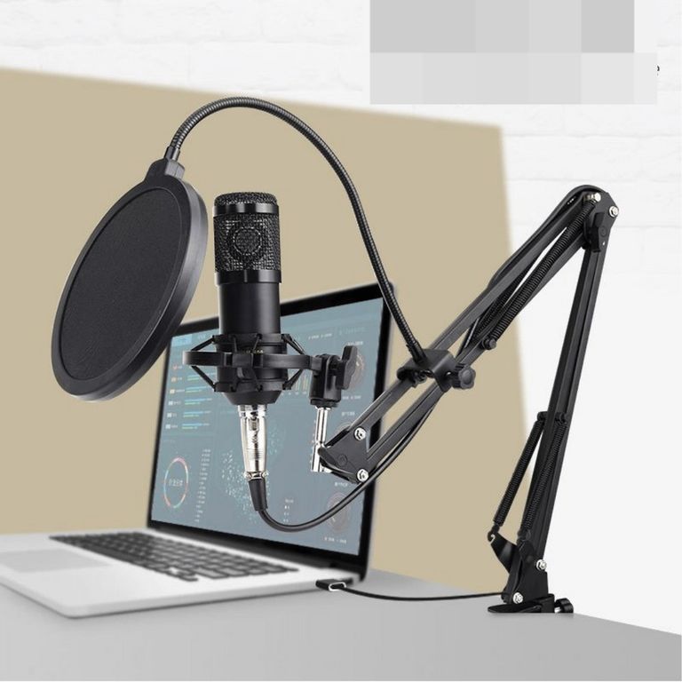 Micrófono Condensador USB Gaming Microphone Streaming Podcast PC Karaoke Grabación de Estudio
