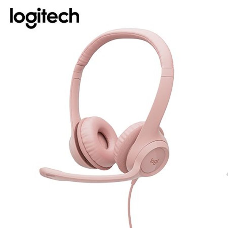 AUDIFONO CMICROF H390 USB NOISE CANCELLING ROSE