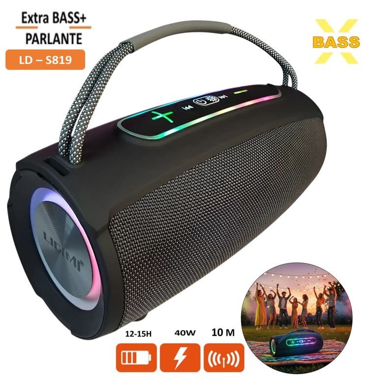 Parlante Bluetooth Portátil LD-S819 40W