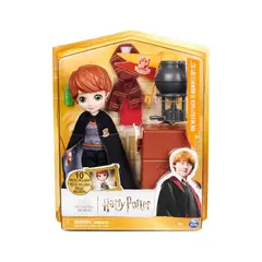 WIZARDING WORLD - Harry Potter Ron Weasley con Accesorios