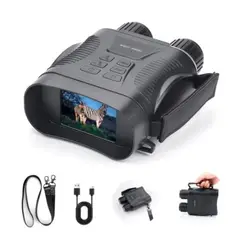 GENERICO - BINOCULAR GRABADORA CON VISION NOCTURNA Y DIURNA 1080P 4K