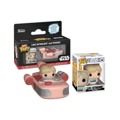FUNKO - Pop Bitty Ride Star Wars - Luke Skywalker with Speeder