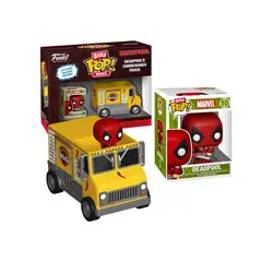 FUNKO - Pop Bitty Ride Marvel Deadpool with Chimichanga Truck