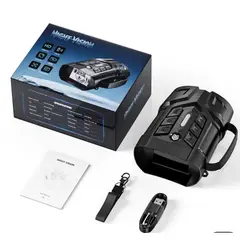 GENERICO - BINOCULAR GRABADORA CON VISION NOCTURNA Y DIURNA 1080P 4K