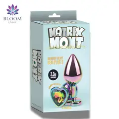 CHISA - PLUG DILATADOR ANAL RAINBOW HEART