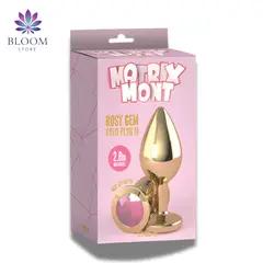 CHISA - PLUG DILATADOR ANAL ROSY GEM GOLD