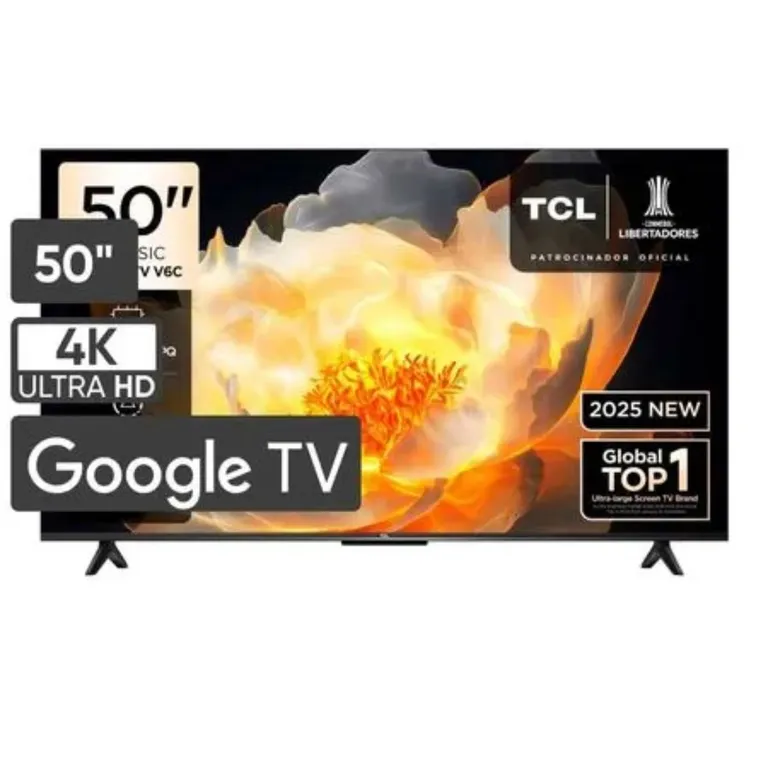 Televisor 50'' UHD 4K 50V6C GoogleTV 2025