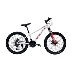 GENERICO - Bicicleta MTB de Aluminio Aro 24 con Suspensión Delantera