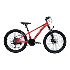 GENERICO - Bicicleta MTB de Aluminio Aro 24 con Suspensión Delantera