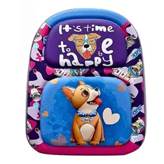 GENERICO - Mochila Para Niñas Kawaii Alto Relieve Infantil 3d Preescolar Dog