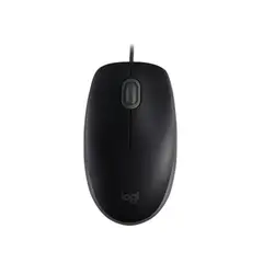 LOGITECH - Mouse M110 con Cable USB Negro