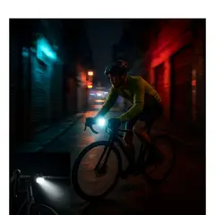 ROHS - LINTERNA LED PARA VICICLETA DE ALTA POTENCIA RECARGABLE