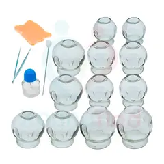 GENERICO - VENTOSAS DE VIDRIO - 12 PIEZAS