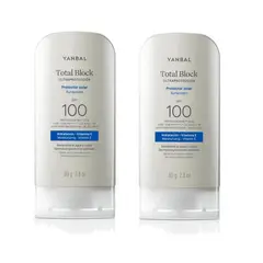 YANBAL - Duo Protector Solar Total Block Ultra protección SPF 100 80 gr