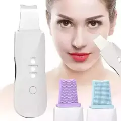 OEM - Dispositivo Peeling Ultrasónico Facial Limpiador Profundo Poros Anti-Acné Rejuvenece Piel
