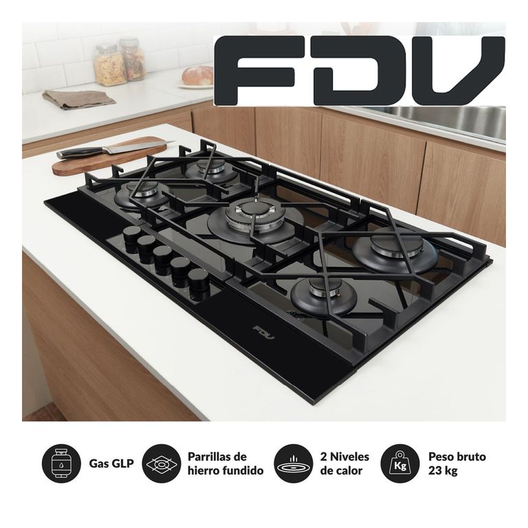 Encimera 5 Quemadores FDV-SIGNATURE 90 - 15878